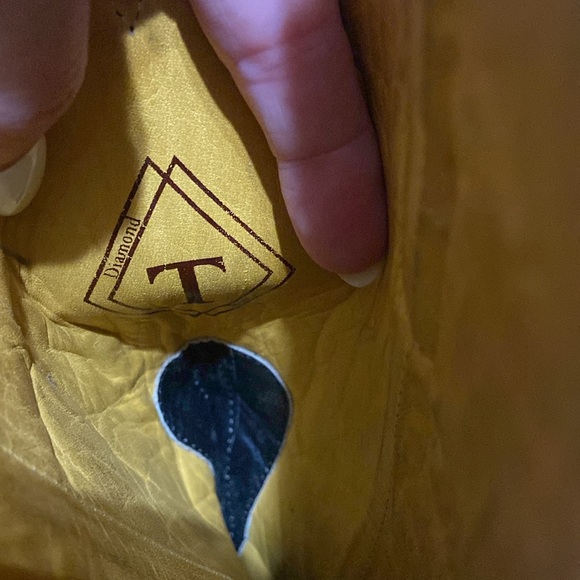 Boots Black and Blue Heeled Boots - Picture 8 of 13